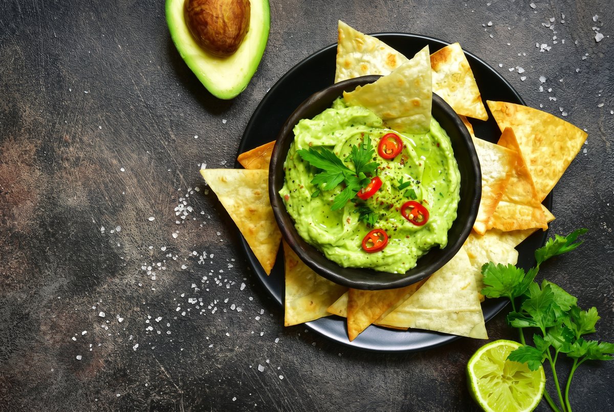 Grande Guacamole — avokadodippi nacholastuilla
